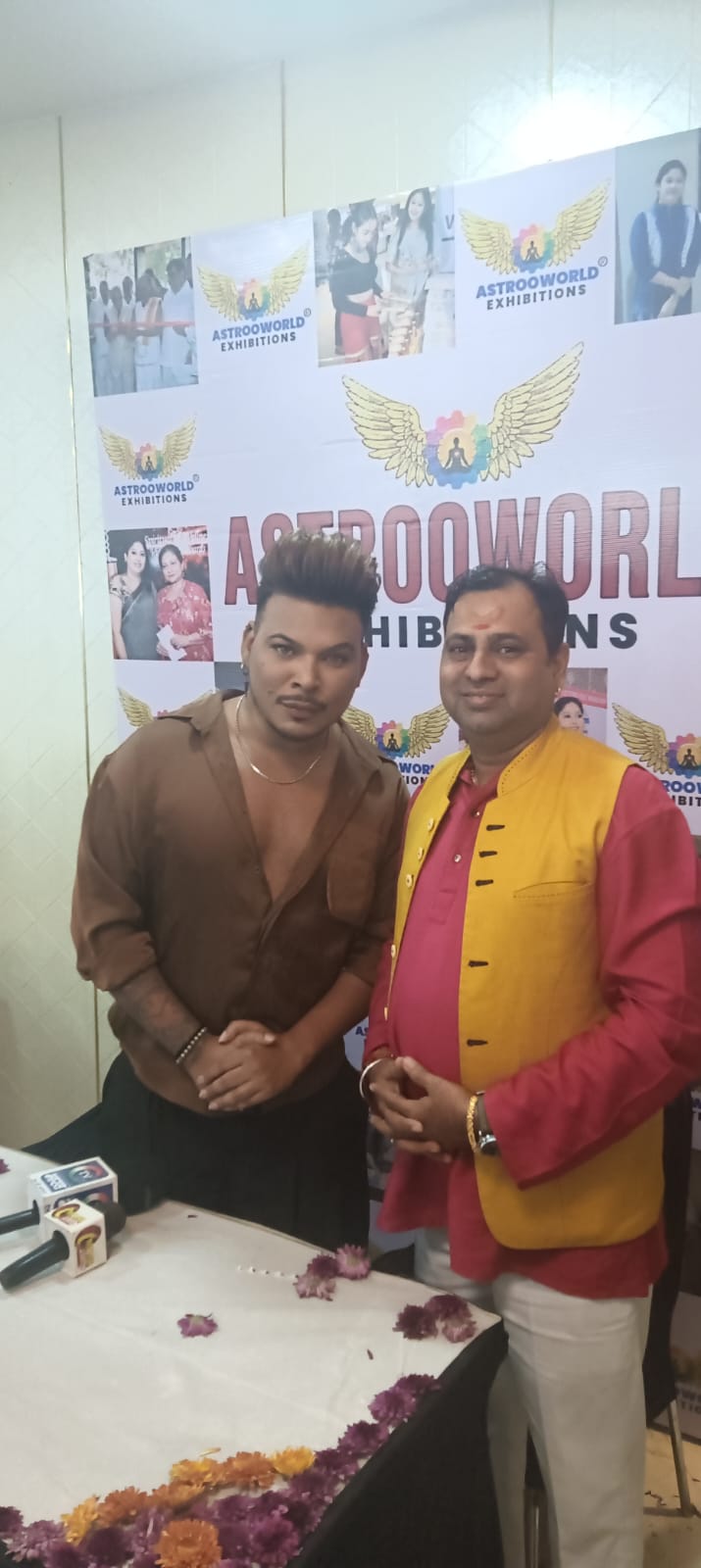 Astro Sonu Kumar at Astrooworld Exhibitions event